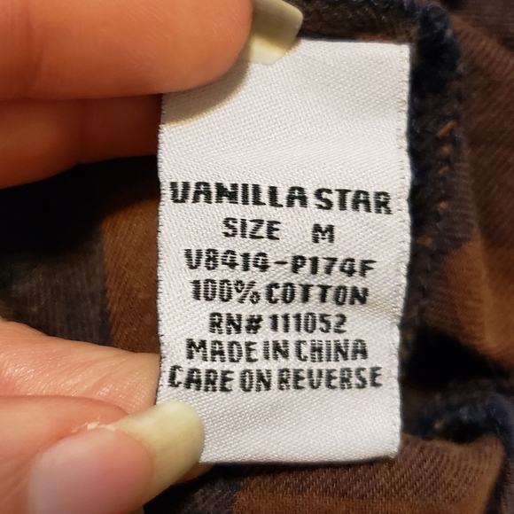 Vanilla Star size Medium shirt dress - Picture 6 of 7